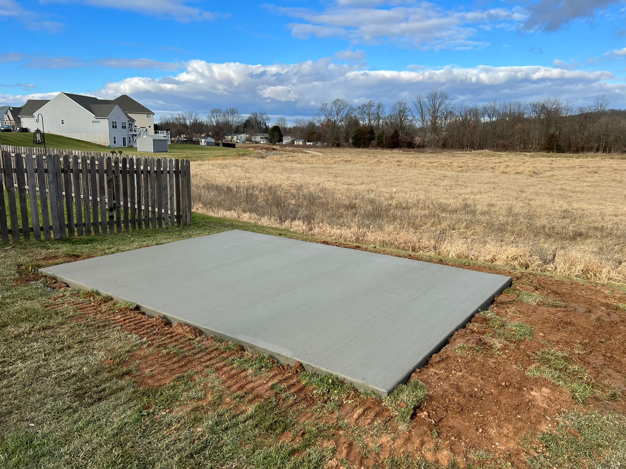 Concrete Pad for Hot Tub Edmond OK